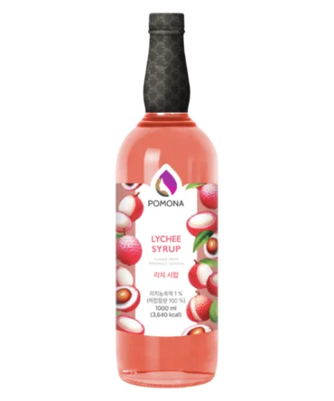 Pomona Syrup Vị Vải (Lychee Syrup) – 1000ml
