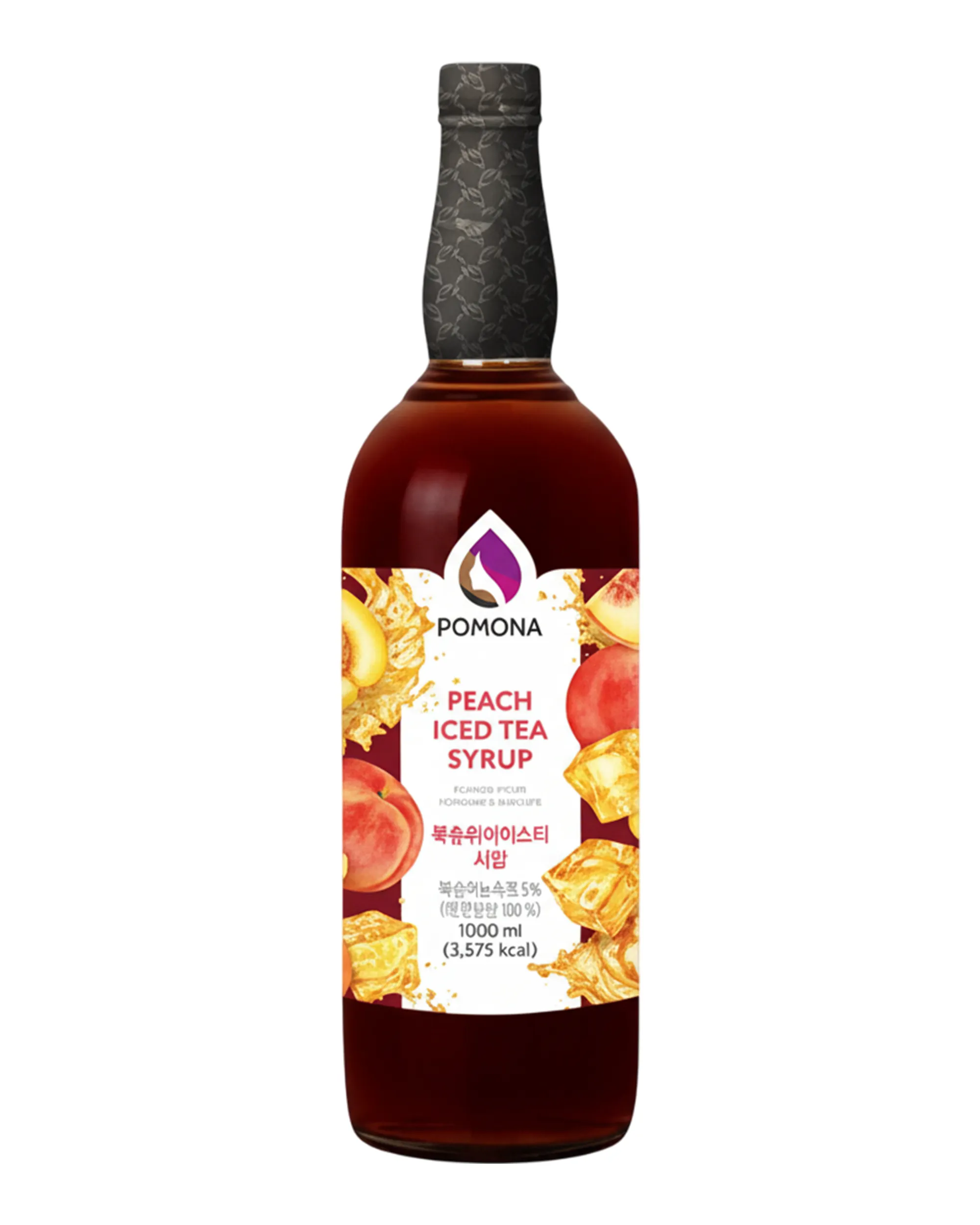 Pomona Syrup Vị Trà Đào (Peach Iced Tea Syrup) – 1000ml