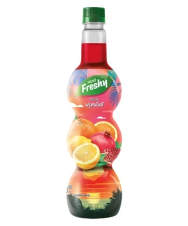 Freshy Syrup Vị Trái Cây Nhiệt Đới (Punch Fruit Syrup) - 710ml