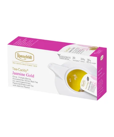 Ronnefeldt Trà Jasmine Gold Hộp Giấy (Jasmine Gold Tea Caddy) - 20 Túi Trà - 78g