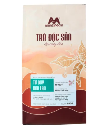 Amazingon Trà Đặc Sản Tứ Quý Hoa Lan (Orchid Four Seasons Oolong Tea) - 500g