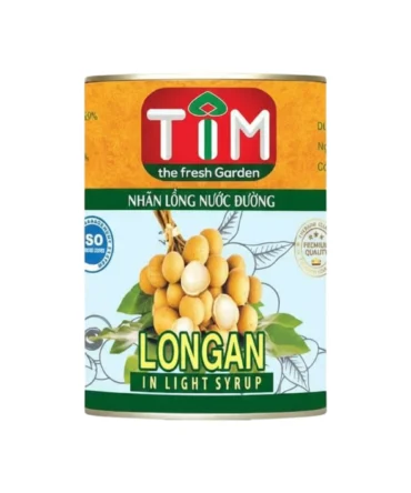TIM Nhãn Lồng Nước Đường (Longan In Light Syrup) - 560g