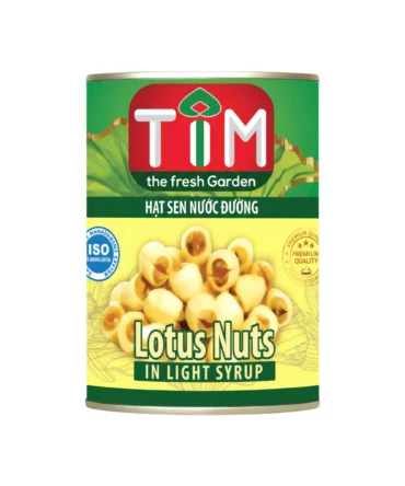 TIM Hạt Sen Nước Đường (Lotus Nuts In Light Syrup) - 560g