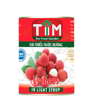 TIM Vải Thiều Nước Đường (Lychees In Light Syrup) - 560g