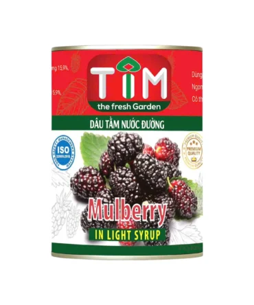 TIM Dâu Tằm Nước Đường (Mulberry In Light Syrup) - 560g