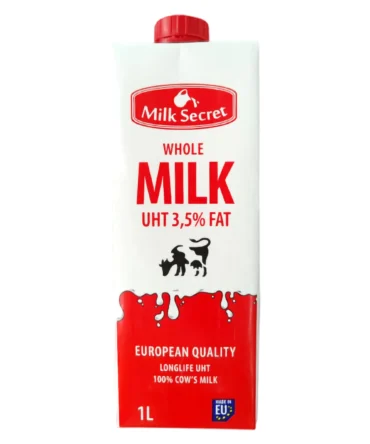 Milk Secret Sữa Tươi Nguyên Kem Whole Milk UHT 3,5% Fat - 1L