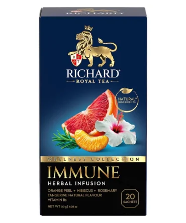Richard Royal Trà Thảo Mộc Immune (Wellness Collection) - 20 Túi Trà - 30g