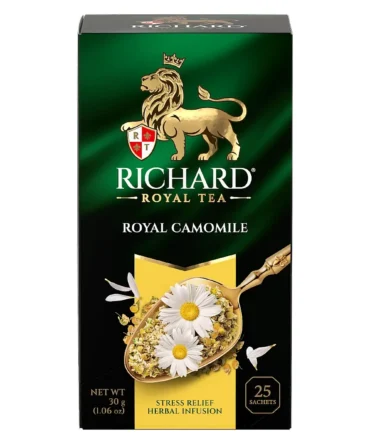 Richard Royal Trà Thảo Mộc Hoa Cúc La Mã (Royal Camomile) - 20 Túi Trà - 30g