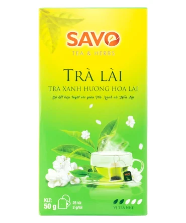 Savo Tea & Herbs Trà Lài - 25 Túi Lọc - 50g