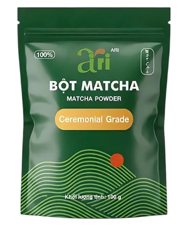 Ari Bột Matcha Chuẩn Trà Đạo Cao Cấp ( Ceremonial Grade Matcha Powder) - 100g