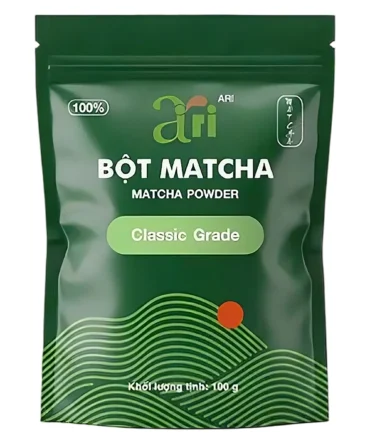 Ari Bột Pha Chế Vị Matcha Classic (Classic Grade Matcha Powder) - 100g