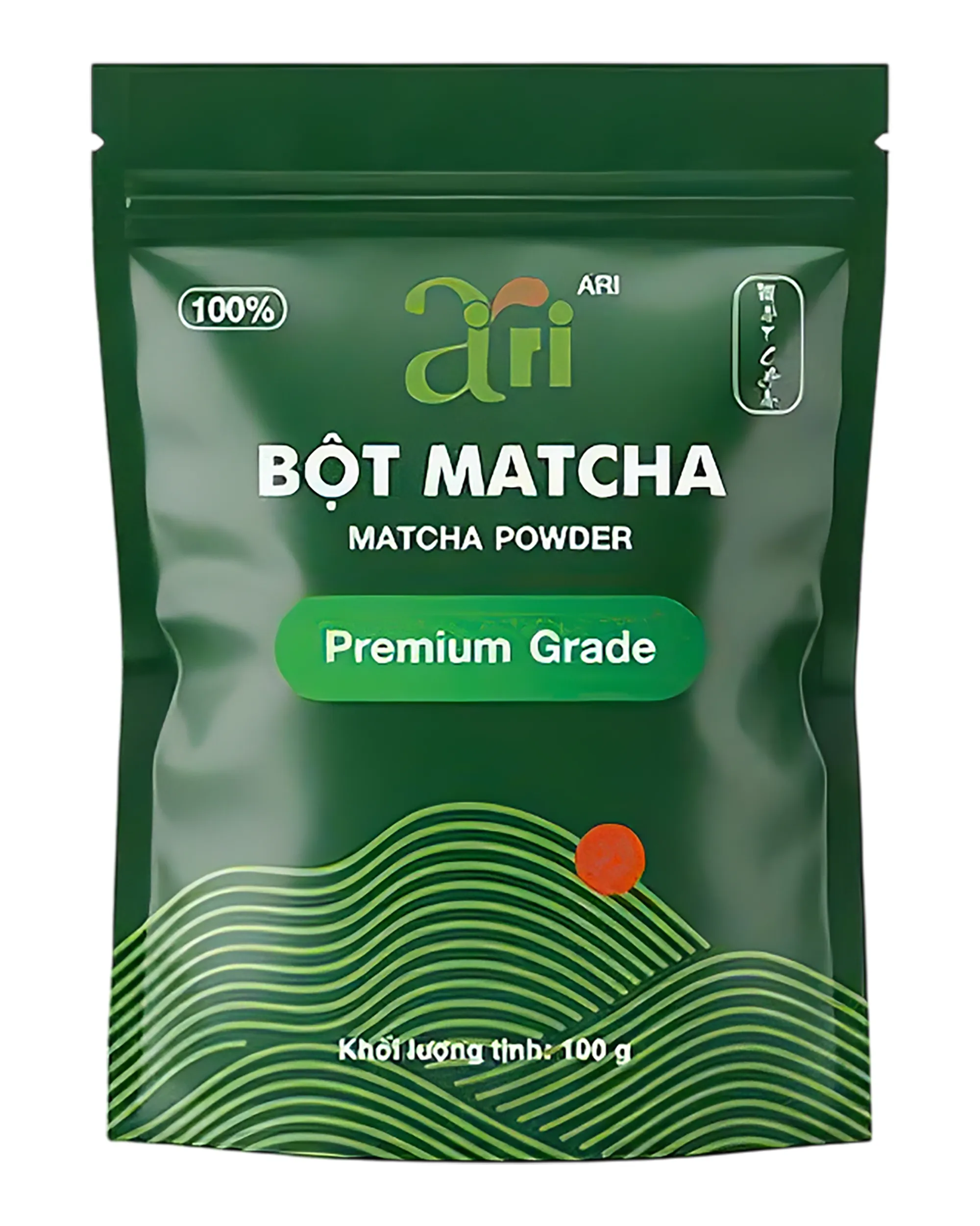 Ari Bột Pha Chế Vị Matcha cao cấp (Premium Grade Matcha Powder) - 100g