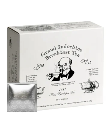 Butler Teas Trà Buổi Sáng Việt Nam Grand Indochine Breakfast Tea - 100 Túi Lọc - 200g - Có Túi