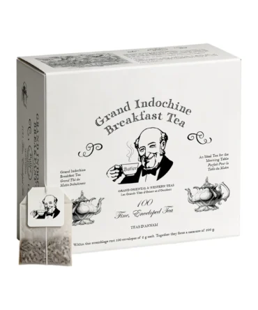 Butler Teas Trà Buổi Sáng Việt Nam Grand Indochine Breakfast Tea - 100 Túi Lọc - 200g - Không Túi