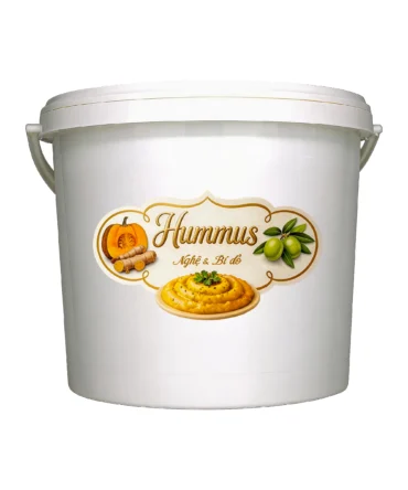 Hummus Vị Nghệ Và Bí Đỏ - 5Kg