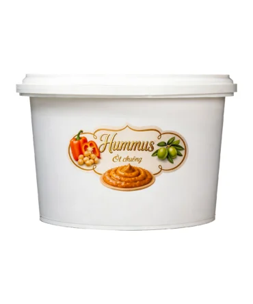 Hummus Vị Ớt Chuông - 3Kg