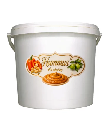 Hummus Vị Ớt Chuông - 5Kg